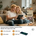 thumbnail image 5 of Touch-Control 3-Color Desk Lamp with Plug – Energy-Saving LED + 3 Simultaneous Charging Ports Kawaii Happy Witches, 5 of 8