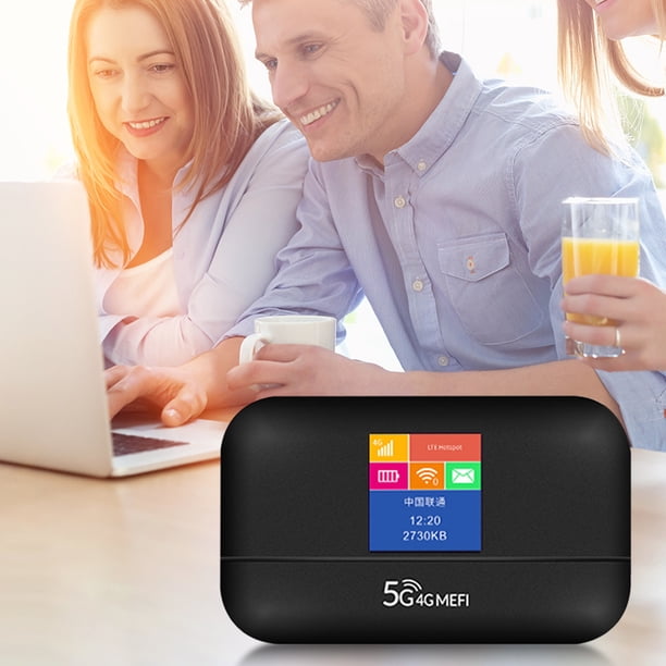 Router 4G LTE 150Mbps Alta Velocidad Portátil WiFi Móvil MIFI (LCD ...