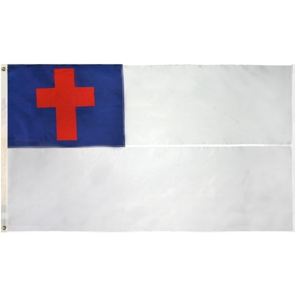 3x5' Christian Heavy Weight Nylon Flag From All Star Flags