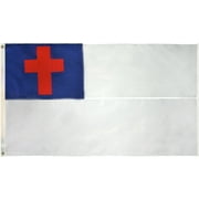 3x5' Christian Heavy Weight Nylon Flag From All Star Flags