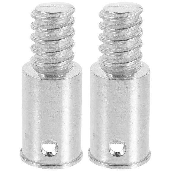 BESTYASH 2-Piece Stainless Steel Threaded Tip Repair Kit for Household Cleaning Tool Handles Replacement