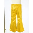 thumbnail image 4 of iiniim Kids Girls Shiny Sequin Dance Pants Wide Leg Bell-Bottoms Trousers for Jazz Hip-Hop Street Dancing, 4 of 7
