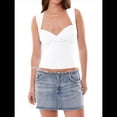 thumbnail image 1 of Top Corto Sin Mangas con Espalda Descubierta para Mujer, Estilo Y2K, Fruncido, Ajustado y para Salir de Verano. L, 1 of 10