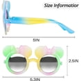 thumbnail image 5 of foci cozi Sunglasses for Kids, 12PCS Toddler Sunglasses Age 2-4 3-5 6-8 Girls,Kids Sunglasses Party Favor(Minnie Mouse), 5 of 7