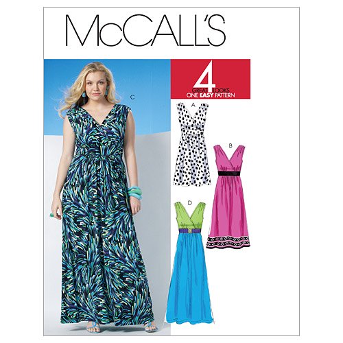 Misses'/Women's Dress In 3 Lengths-8-10-12-14-16 -*SEWING PATTERN*