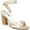 Champagne Fabric, variant on Franco Sarto Womens Oma Open Toe Ankle Strap Heels