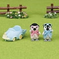 thumbnail image 3 of Calico Critters Penguin Babies Ride 'N Play, Set of 2 Collectible Doll Figures with Pushcart Accessory, 3 of 6