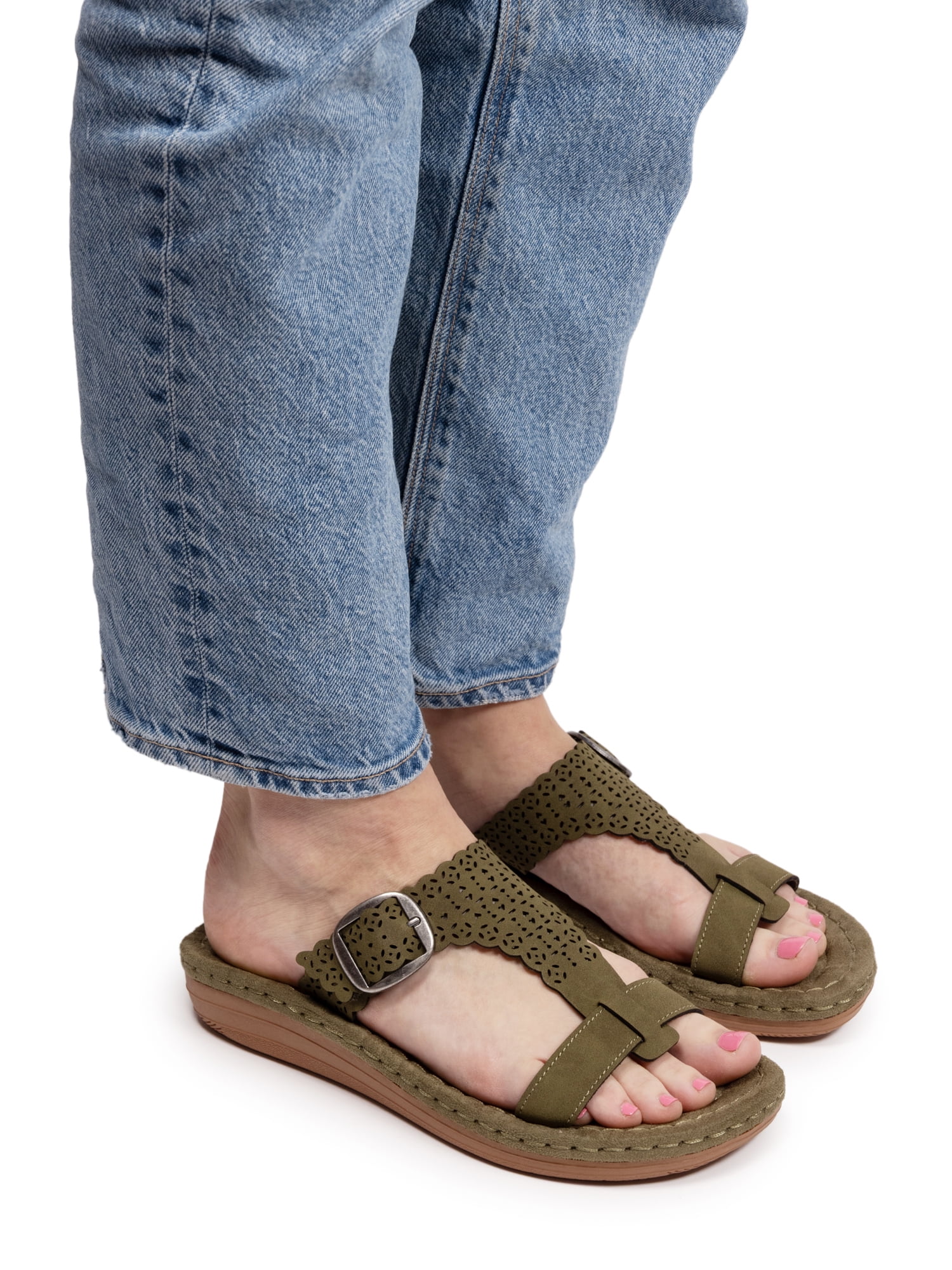 Earth Spirit Women's Amari Comfort Wedge Sandals