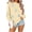 Beige, variant on Women's Halloween Sweatshirt, Sequin Ghost Graphic Crewneck Pullover with Long Sleeve and Loose Fit, Cute Spooky Season Top for Fall Winter Daily Wear