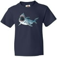 thumbnail image 3 of Inktastic Great White Shark Youth T-Shirt, 3 of 5