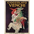 thumbnail image 2 of Cappiello, Leonetto 15x18 Black Ornate Wood Framed with Double Matting Museum Art Print Titled - Cioccolato Venchi, 2 of 4