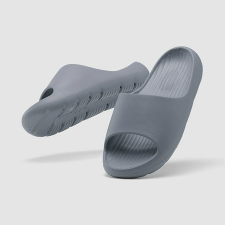 

HOMBOM Female Summer Couple Women Men Slippers Fashion Casual Thick Bottomed Bathroom Bath Shoes