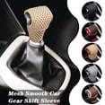thumbnail image 3 of Mesh Silky Smooth Car Gear Shift Cover Car Interior Gear Shift Berti Cover Products, 3 of 8