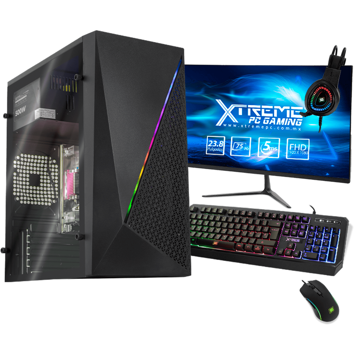 Xtreme PC Intel Quad Core J4125 2 7 Ghz 16GB SSD 500GB Monitor 23 8 Xtreme PC Intel Quad Core J4125 2 7 Ghz 16GB SSD 500GB Monitor 23 8