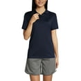 thumbnail image 2 of Lands' End School Uniform Women's Short Sleeve Rapid Dry Polo Shirt, 2 of 3