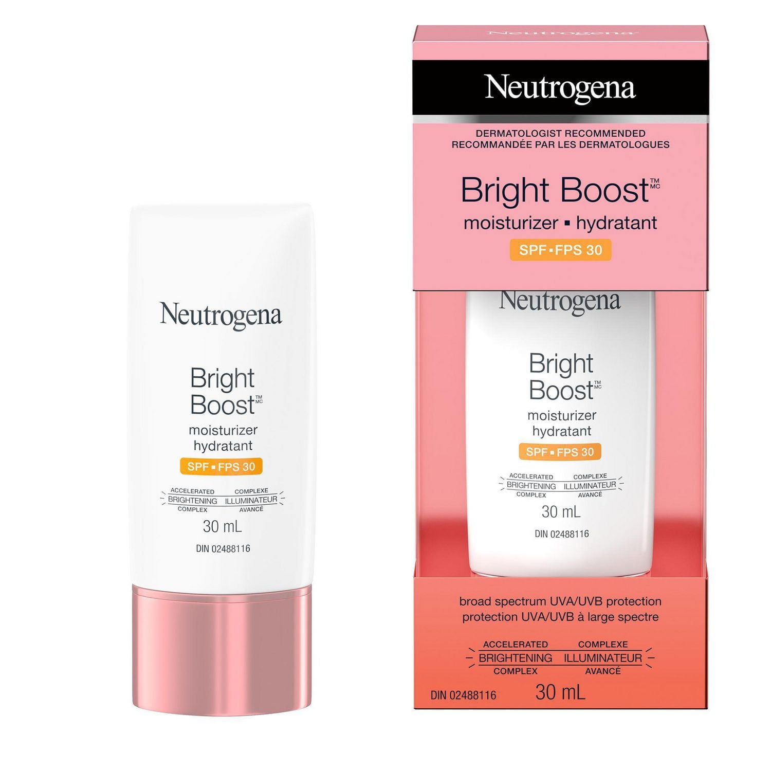 Neutrogena Bright Boost Facial Moisturizer with Broad Spectrum UVA
