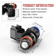 thumbnail image 2 of 8PCS Fuel 12580681 Injector For 2004-2005 GMC Envoy XUV 5.3L V8, 2 of 12