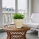 thumbnail image 5 of Maceta de Plástico con Efecto Madera y Bandeja Base – Contenedor Decorativo para Plantas de Interior y Exterior, Ideal para La Decoración Del Hogar y La Jardinería., 5 of 6
