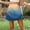 Dark Blue, variant on PWPSG Women’s Gradient Tone A Line Skort, Side Zipper Closure Stretch Matte Fabric, Built In Liner for Court Activities Red S