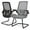 Gray, variant on Magshion Set of 2 Ergonomic Office Chair, Reception Seat with Lumbar Support & Flip-Up Arms for Waiting Room, Red