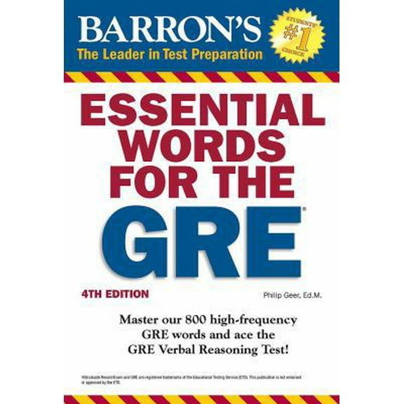 Pre-Owned Essential Words for the GRE (Paperback) 1438007493 9781438007496