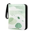 thumbnail image 2 of Game Card Storage Bag Collectible Trading Card Albums The 4-Pocket Card Binder With 50-Page Sleeve Can Hold 400 Game Cards Small Green Tree, 2 of 6