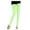 Mint Green, variant on Clearance under 5.00 Lindreshi Leggings for Women Clearance Women's Elastic Cropped Trousers Slimming Candy Color Fluorescent Leggings
