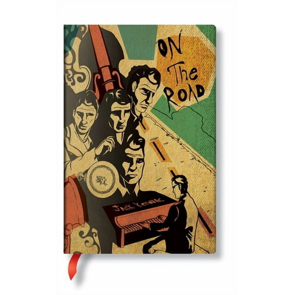 On the Road Mini Lined Softcover Journal, 208pg, 80gsm, Jack Kerouac by Paperblanks (Jack Kerouac), (Hardcover)