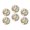 C1418, variant on Glass Refrigerator Magnet 6Pcs Magnetic Fridge Sticker,Decor for Kitchen,Whiteboard,Cabinet,Collage Of Coffee Images With Heart And Coffee Beans