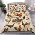 thumbnail image 1 of Juego de cama para pollos, regalo para granjeros, amantes de las vacas, amantes de los pollos - Bd110Pa, 1 of 5