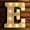 E, variant on TETOU LED Letter Lights Luminous Letters Sign Home Decor for Wedding Birthday Party Christmas Battery Powered Decoration (S)
