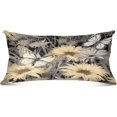Bestwell Beautiful Flowers and Butterflies Plush Pillow Case,Zippered