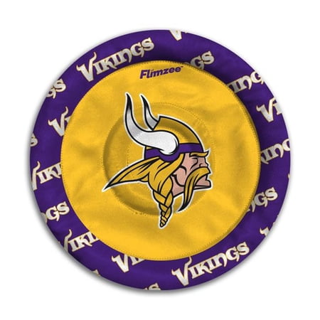 YouTheFan NFL Minnesota Vikings Flimzee Bean-Bag Flying Disc