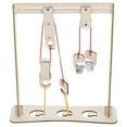 thumbnail image 3 of Shisuyan Pulley Model Kit Wood Plastic 1 Set For Science Learning Classroom Teaching, 3 of 9