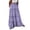 TH260416-Purple, variant on Homenesgenics Women's Dresses Summer Boho Maxi Skirt A-Line Flowy Ruffle Tiered Elastic High Waist Beach Long Skirts With Pockets