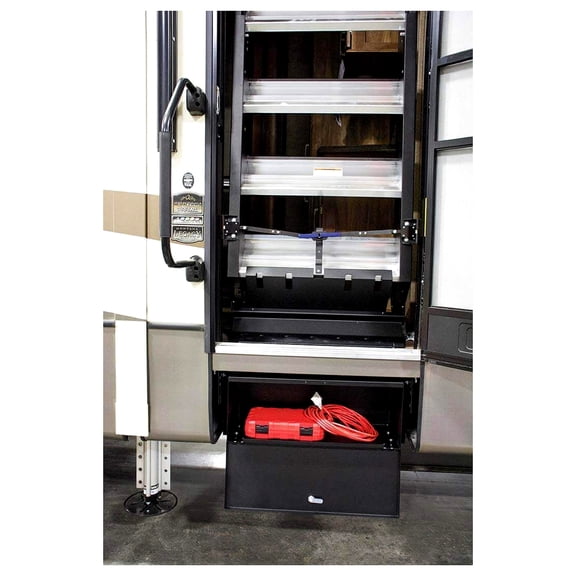 MORryde SP54099 10 in. Under Step Storage Box