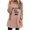 Pink, variant on Ke1Clo Winter Sweaters for Women Casual Fashion Snowflake Graphic Crew Neck Long Sleeve Pullover Oversized Loose Comfy Basic Knit Tops Army Green XXXL