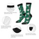 thumbnail image 4 of Balery Gingerbread Snowman Cookies Calcetas Largas con Estampado para Hombre y Mujer – Suaves y Transpirables, Talla Única (US 5-11), 4 of 6