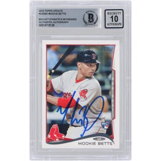 2014 Topps Update Mookie Betts Baseball Rookie Card #3307...