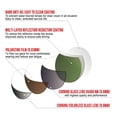 thumbnail image 4 of Gafas de Sol Polarizadas B.N.U.S para Hombre con Lentes de Vidrio Corning XL, 4 of 5