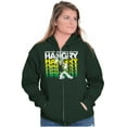 thumbnail image 3 of Popeye Sorry I Was Hangry Funny Retro Zip Up Hoodie Men's Women's Brisco Brands X, 3 of 6