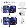 thumbnail image 3 of Fuzoiu Feathered Wolf Print Car Windshield Sun Shade,Block Uv Rays Sunshade,Foldable Front Window Sun Visor Protector for Car,SUV,Truck-Keep Vehicle Cool-Feathered Wolf, 3 of 8