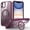 Winered, variant on Allytechgroup iPhone 12/12 Pro Magnetic Case with Rotating Stand, Multi Angle Viewing Stand Anti-Scratch Compatible with Magsafe & Car Mount Phone Case for Apple iPhone 12/ iPhone 12 Pro, Purple