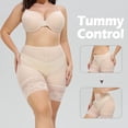 thumbnail image 3 of COMFREE Seamless Anti Chafing Slip Shorts for Women Safety Panty Under Dress Belly Smooth Breathable Boyshort, 3 of 6