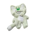 thumbnail image 1 of Ropa de muñeca con diseño de gato, mono de peluche, ropa de peluche moderna para niños verde, 1 of 9