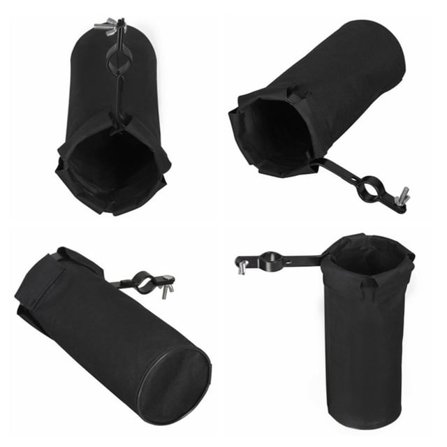 Soporte para baquetas ANGGREK Tela Oxford Negra