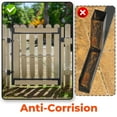 thumbnail image 3 of Fence Gate Kit DIY Gate Building Kit, 36"-72" Heavy Duty Wood Fence Gate Kit with 4-5 Feet Height, Fits Both 1"x4" and 2"x4" Wood, 3 of 8