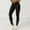 Black, variant on Qulqfy Leggings Women Beige Compression Yoga Stretch Scrunch High Waist Butt Lifting Leggings Womens Pants L