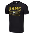 thumbnail image 2 of Men's Starter Black Los Angeles Rams Throwback Logo T-Shirt, 2 of 3