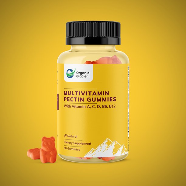 Organic Glacier Multivitamin Gummies (Pectin Based)